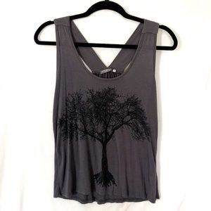 EARTHBOUND Racerback Cotton Tank Top Size Small